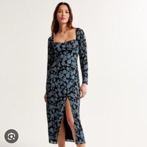ABERCROMBIE & FITCH Camille Midi Dress